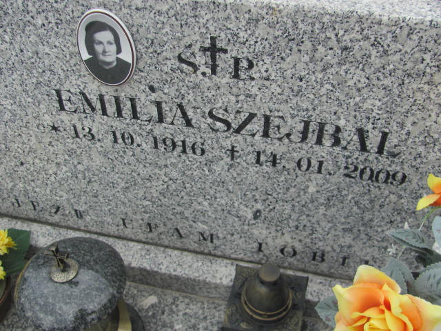 Emilia Szejbal 1916 Dębica - Grobonet - Wyszukiwarka osób pochowanych