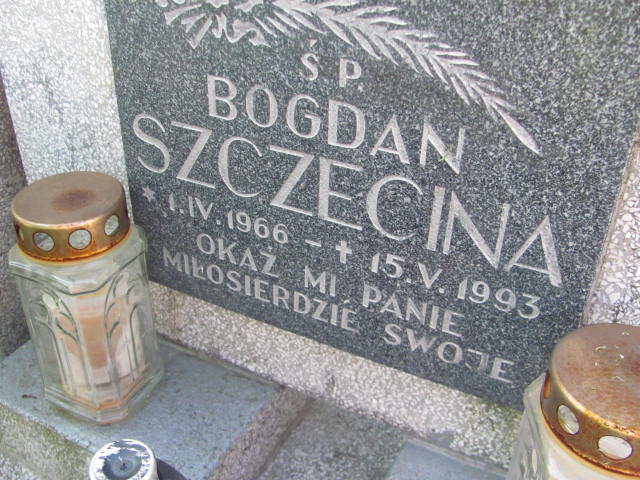 Bogdan Szczecina 1966 Dębica - Grobonet - Wyszukiwarka osób pochowanych