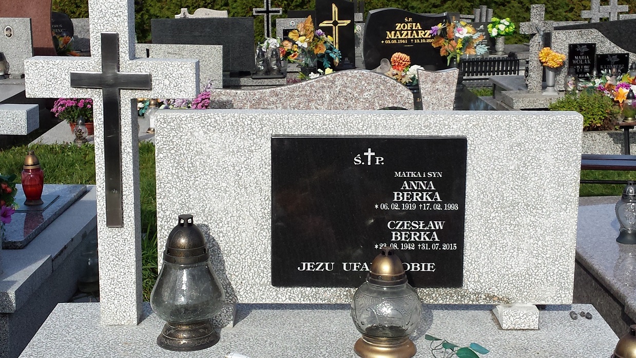 Anna Berka 1919 Dębica - Grobonet - Wyszukiwarka osób pochowanych