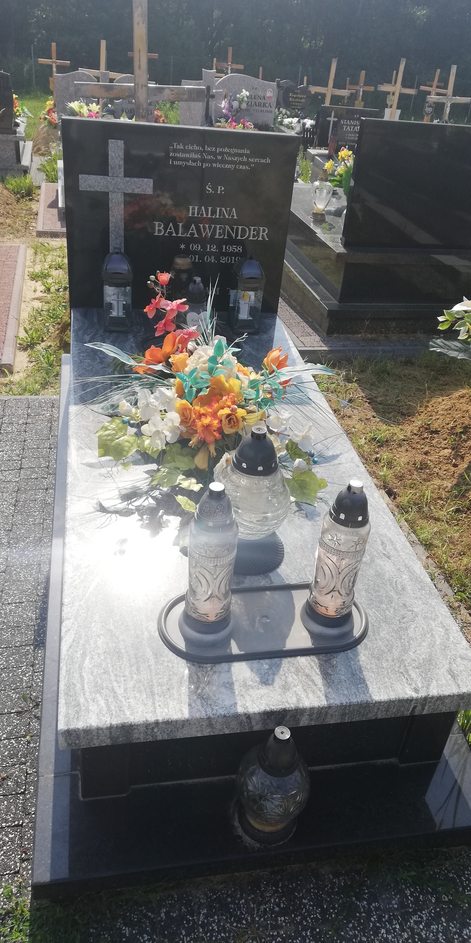Halina Balawender 1958 Dębica - Grobonet - Wyszukiwarka osób pochowanych