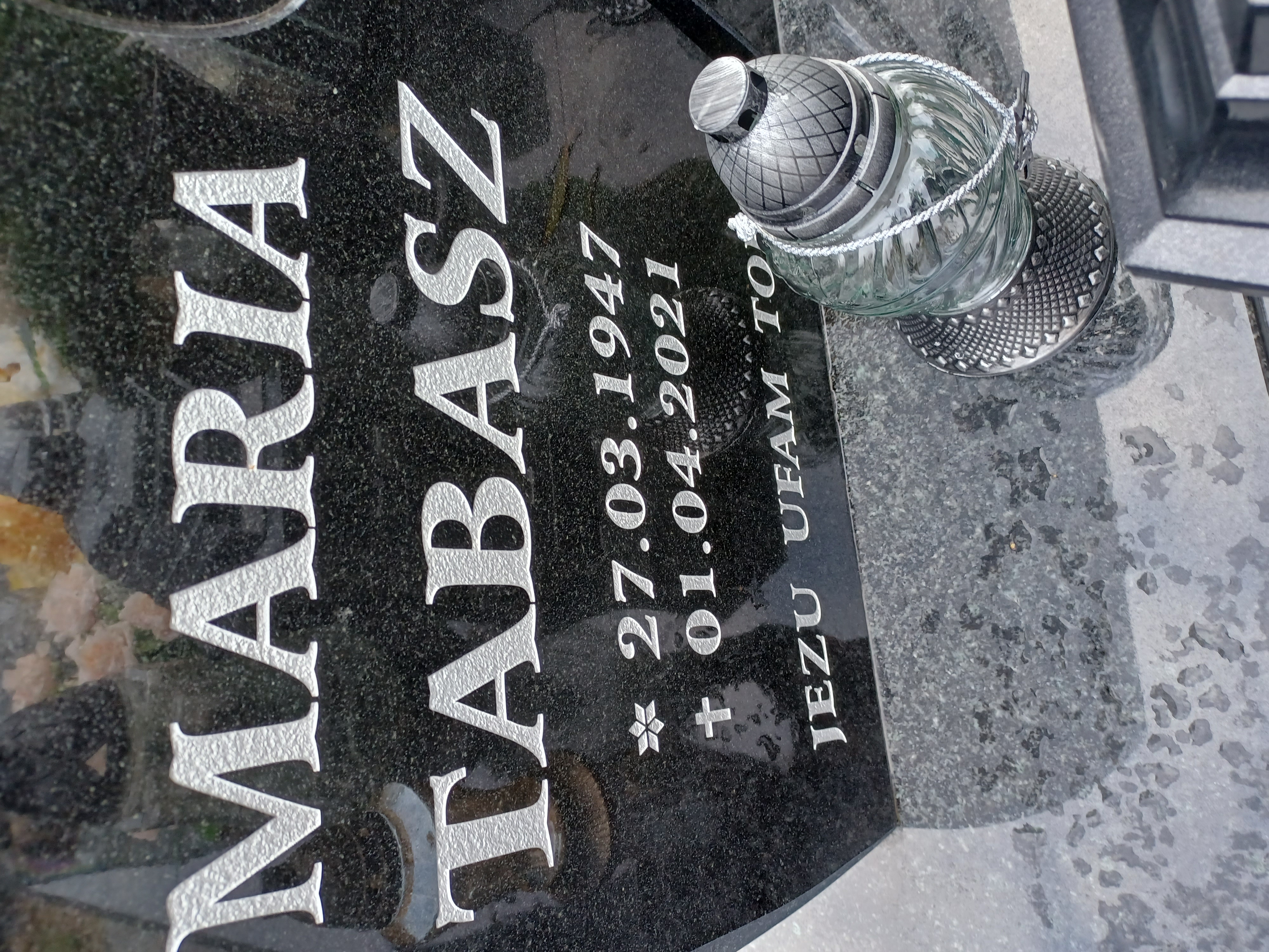 Maria Tabasz 1947 Dębica - Grobonet - Wyszukiwarka osób pochowanych