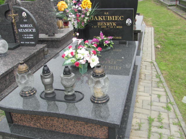 Grób Henryk Jakubiec