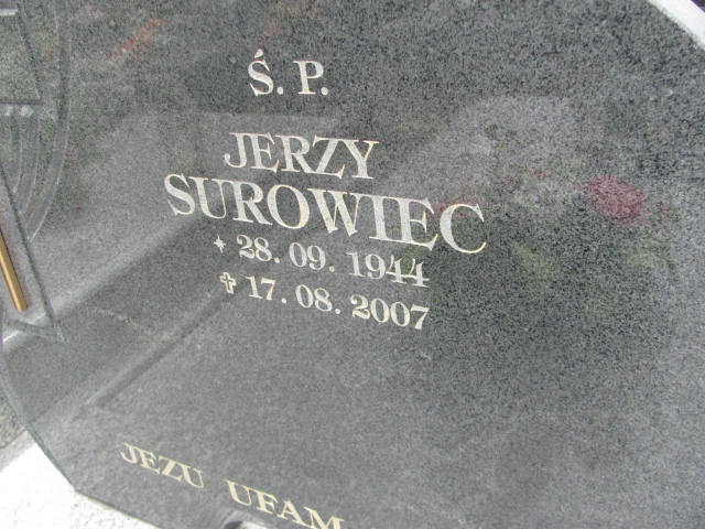 Grób Jerzy Surowiec