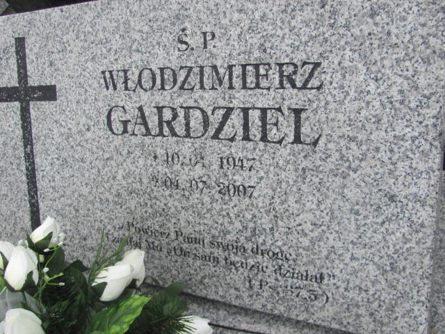 Włodzimierz Gardziel 1947 Dębica - Grobonet - Wyszukiwarka osób pochowanych