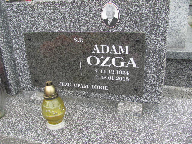 Adam Ozga 1934 Dębica - Grobonet - Wyszukiwarka osób pochowanych