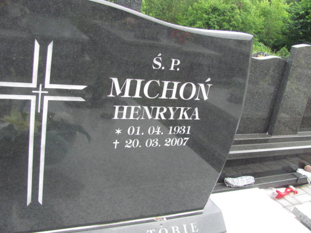 Henryka Michoń 1931 Dębica - Grobonet - Wyszukiwarka osób pochowanych