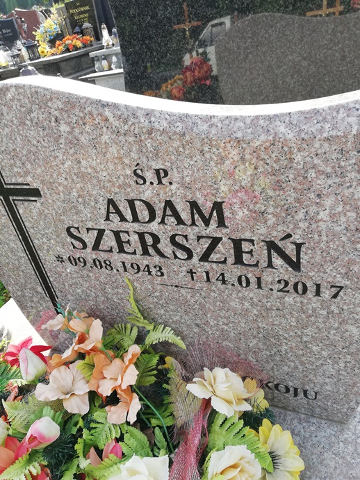 Grób Adam Szerszeń