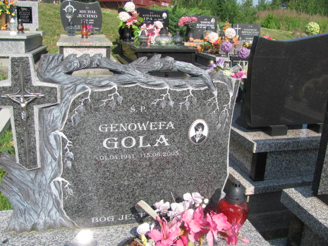 Genowefa Gola 1941 Dębica - Grobonet - Wyszukiwarka osób pochowanych