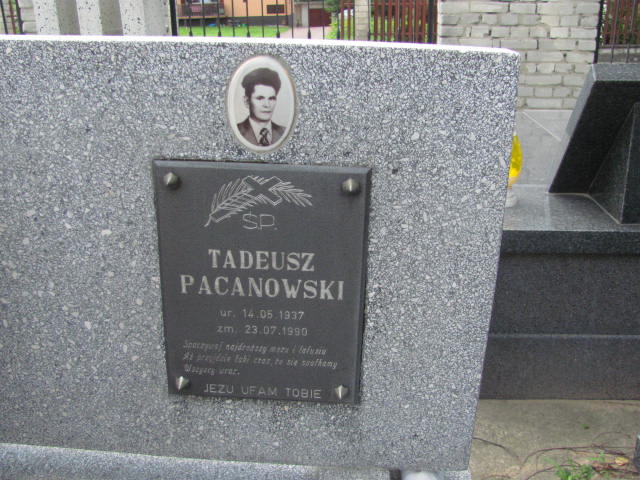 Zofia Pacanowska 1942 Dębica - Grobonet - Wyszukiwarka osób pochowanych