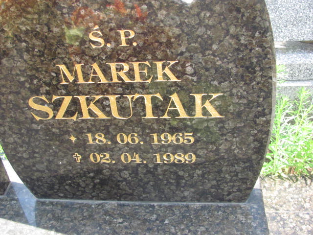 Marek Szkutak 1965 Dębica - Grobonet - Wyszukiwarka osób pochowanych