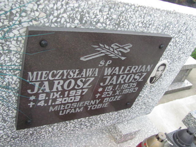 Grób Mieczysława Jarosz