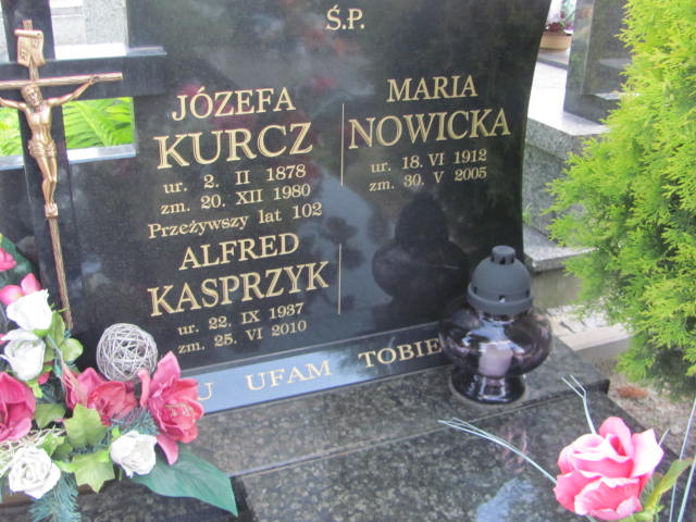 Józefa Kurcz 1878 Dębica - Grobonet - Wyszukiwarka osób pochowanych