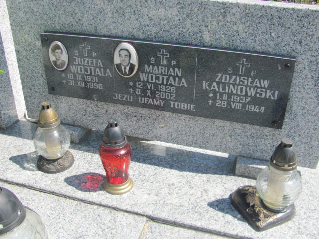 Zdzisław Kalinowski 1937 Dębica - Grobonet - Wyszukiwarka osób pochowanych