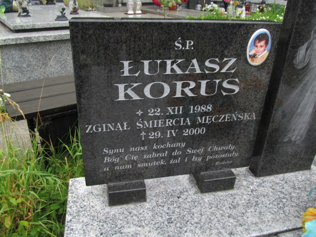 Łukasz Korus 1988 Dębica - Grobonet - Wyszukiwarka osób pochowanych