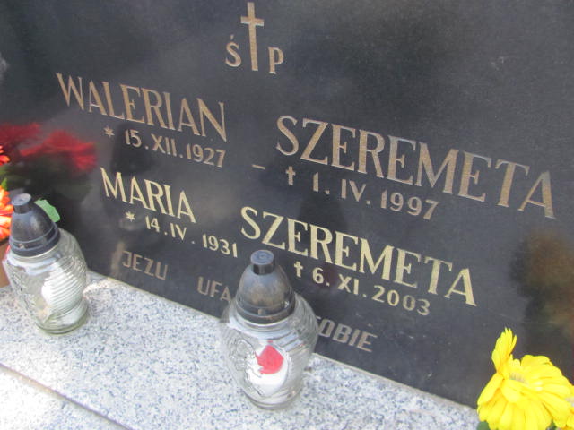 Grób Walerian Szeremeta