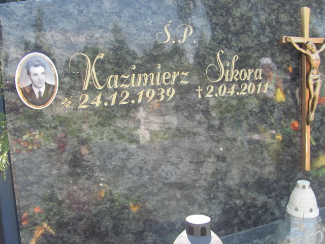 Kazimierz Sikora 1939 Dębica - Grobonet - Wyszukiwarka osób pochowanych