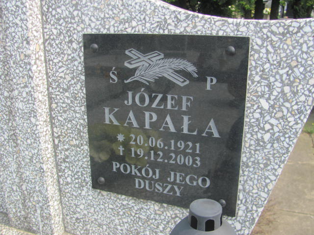 Wiesław Kapała 1945 Dębica - Grobonet - Wyszukiwarka osób pochowanych