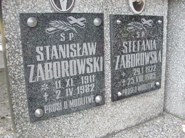 Stanisław Zaborowski 1911 Dębica - Grobonet - Wyszukiwarka osób pochowanych