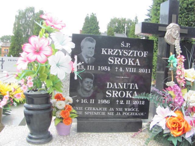 Danuta Sroka 1956 Dębica - Grobonet - Wyszukiwarka osób pochowanych