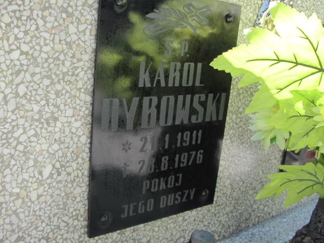 Karol Dybowski 1911 Dębica - Grobonet - Wyszukiwarka osób pochowanych