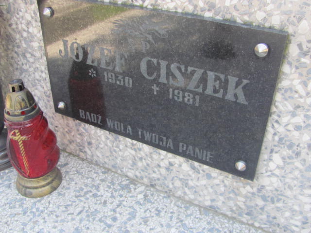 Józef Ciszek 1930 Dębica - Grobonet - Wyszukiwarka osób pochowanych