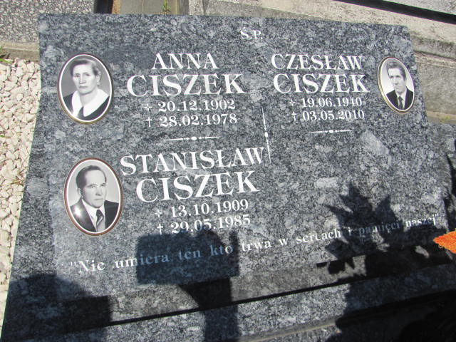 Anna Ciszek 1902 Dębica - Grobonet - Wyszukiwarka osób pochowanych