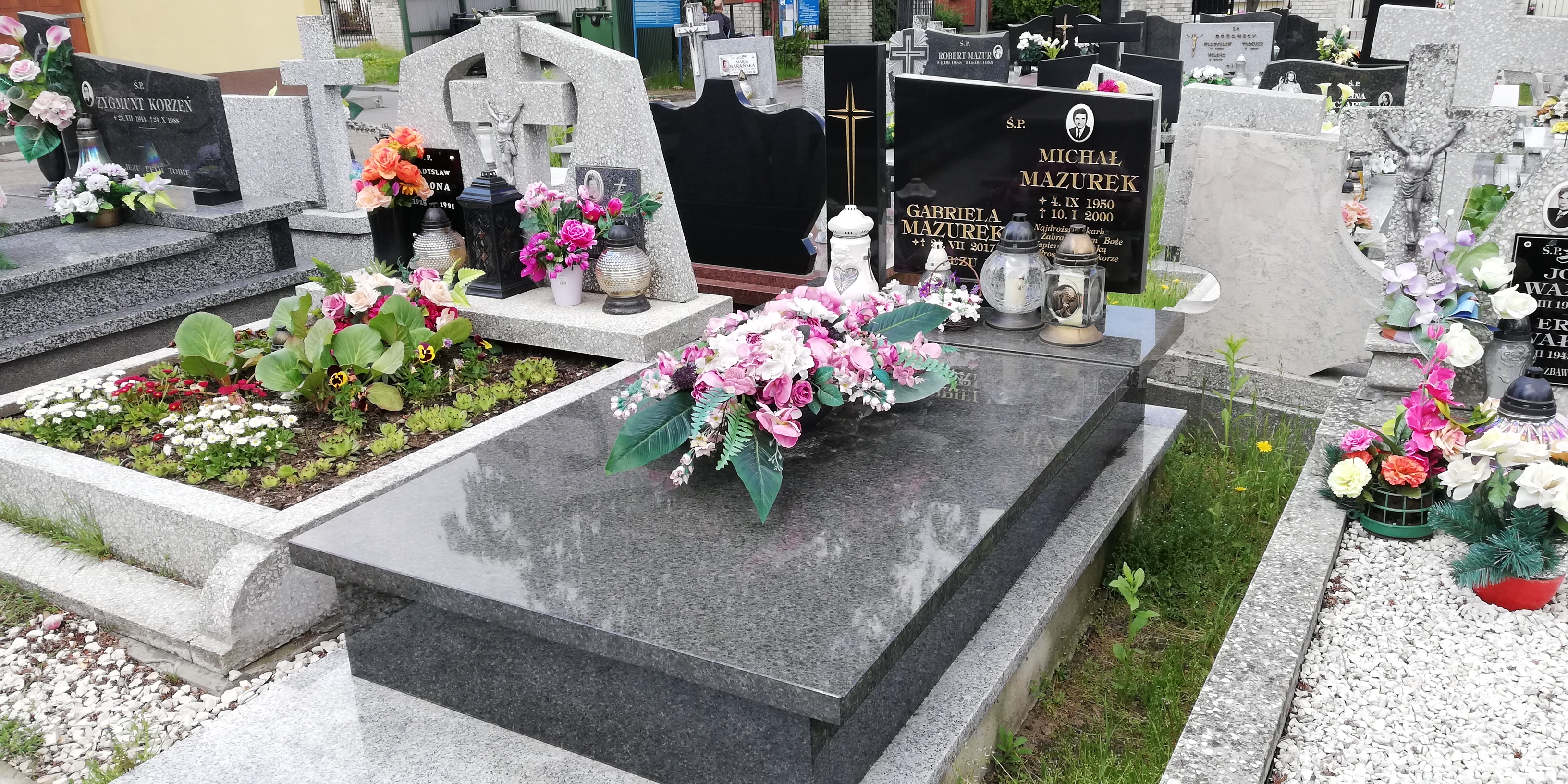 Grób Michał Mazurek
