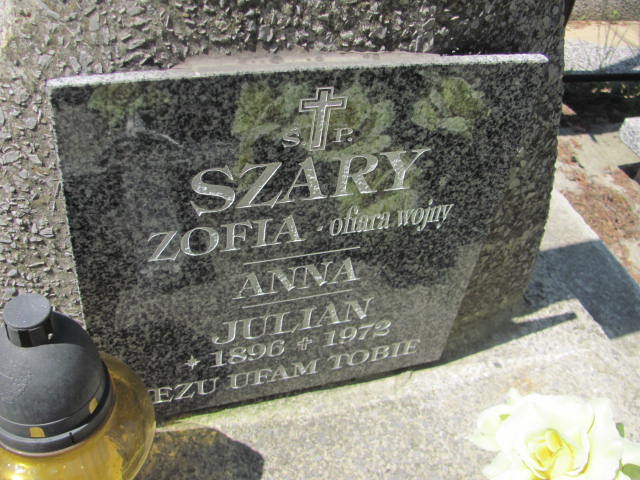 Anna Szary 1904 Dębica - Grobonet - Wyszukiwarka osób pochowanych