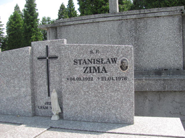 Stanisław Zima 1922 Dębica - Grobonet - Wyszukiwarka osób pochowanych