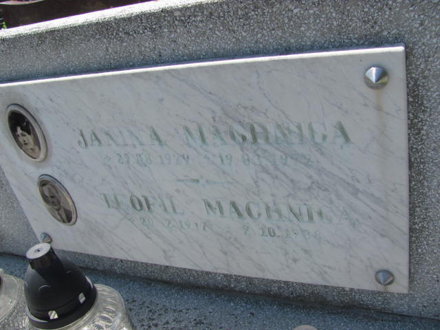 Teofil Machnica 1917 Dębica - Grobonet - Wyszukiwarka osób pochowanych