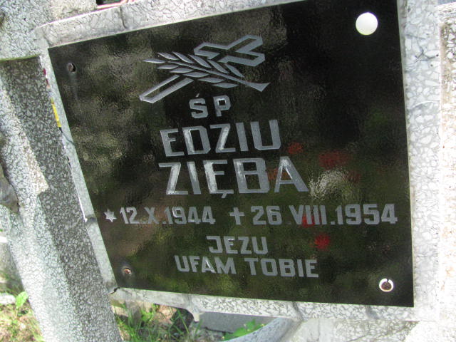 Edward Zięba 1944 Dębica - Grobonet - Wyszukiwarka osób pochowanych