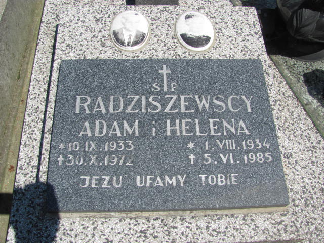 Adam Radziszewski 1933 Dębica - Grobonet - Wyszukiwarka osób pochowanych