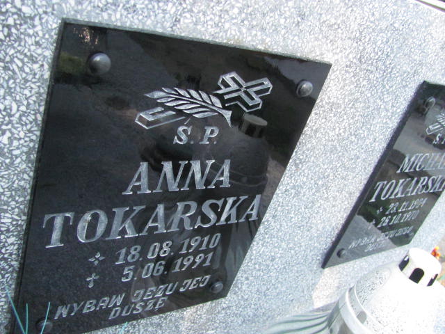 Anna Tokarska 1910 Dębica - Grobonet - Wyszukiwarka osób pochowanych