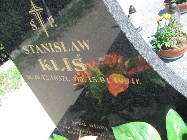 Stanisław Kliś 1937 Dębica - Grobonet - Wyszukiwarka osób pochowanych