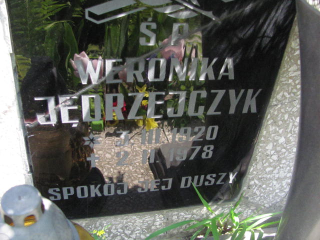 Weronika Jędrzejczyk 1920 Dębica - Grobonet - Wyszukiwarka osób pochowanych