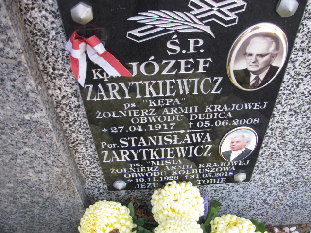 Józef Zarytkiewicz 1917 Dębica - Grobonet - Wyszukiwarka osób pochowanych