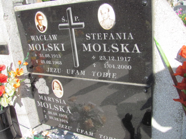 Stefania Molska 1917 Dębica - Grobonet - Wyszukiwarka osób pochowanych