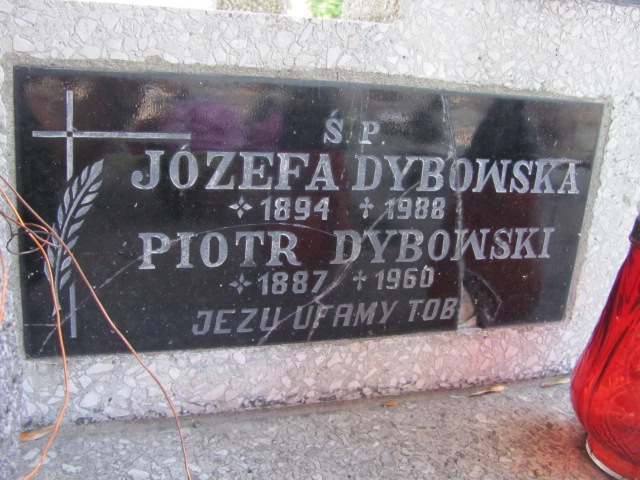 Antoni Dybowski 1931 Dębica - Grobonet - Wyszukiwarka osób pochowanych