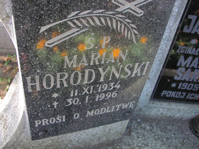 Marian Horodyński 1934 Dębica - Grobonet - Wyszukiwarka osób pochowanych