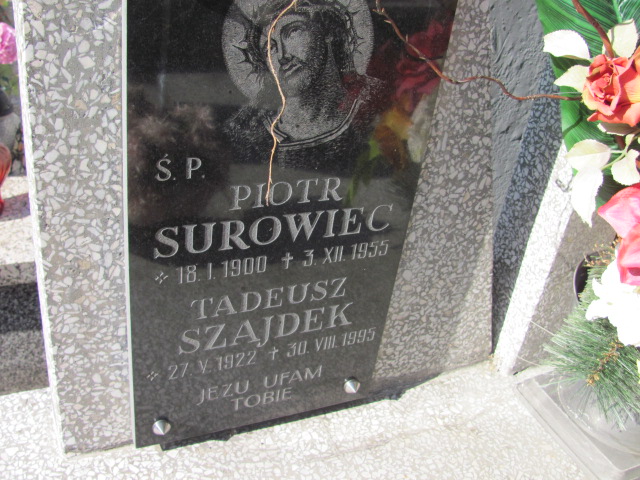 Piotr Surowiec 1900 Dębica - Grobonet - Wyszukiwarka osób pochowanych