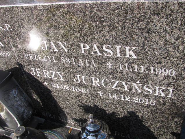 Jerzy Jurczyński 1940 Dębica - Grobonet - Wyszukiwarka osób pochowanych