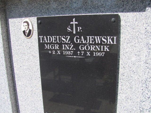 Tadeusz Gajewski 1937 Dębica - Grobonet - Wyszukiwarka osób pochowanych