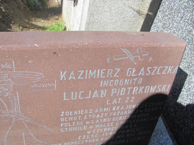 Kazimierz Głaszczka 1923 Dębica - Grobonet - Wyszukiwarka osób pochowanych