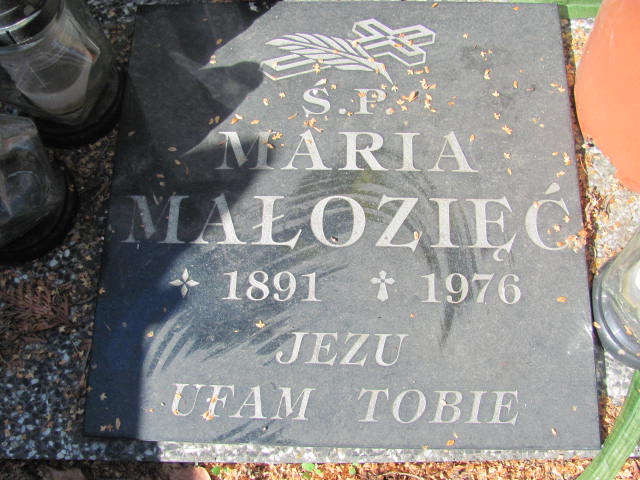 Stanisława Małozięć 1913 Dębica - Grobonet - Wyszukiwarka osób pochowanych