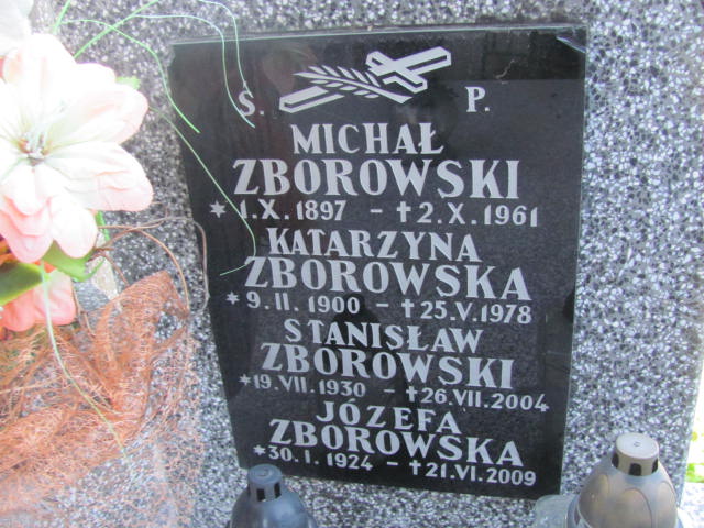 Józefa Zborowska 1924 Dębica - Grobonet - Wyszukiwarka osób pochowanych