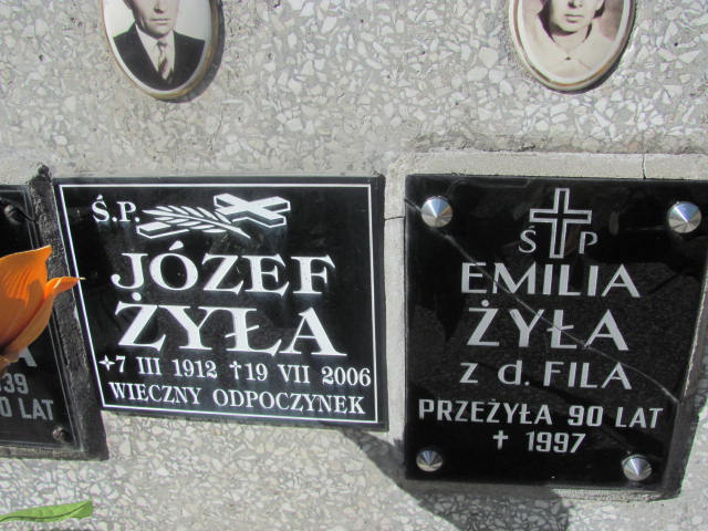 Jan Żyła 1939 Dębica - Grobonet - Wyszukiwarka osób pochowanych