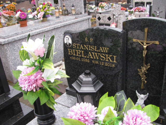Grób Stefania Bielawska