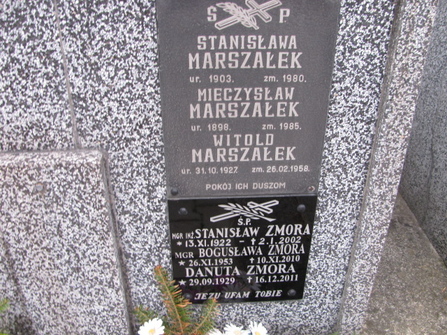 Danuta Marszałek Zmora 1929 Dębica - Grobonet - Wyszukiwarka osób pochowanych