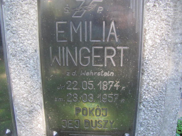 Jan Wingert 1870 Dębica - Grobonet - Wyszukiwarka osób pochowanych