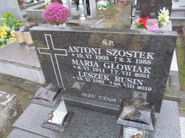 Maria Głowiak 1911 Dębica - Grobonet - Wyszukiwarka osób pochowanych